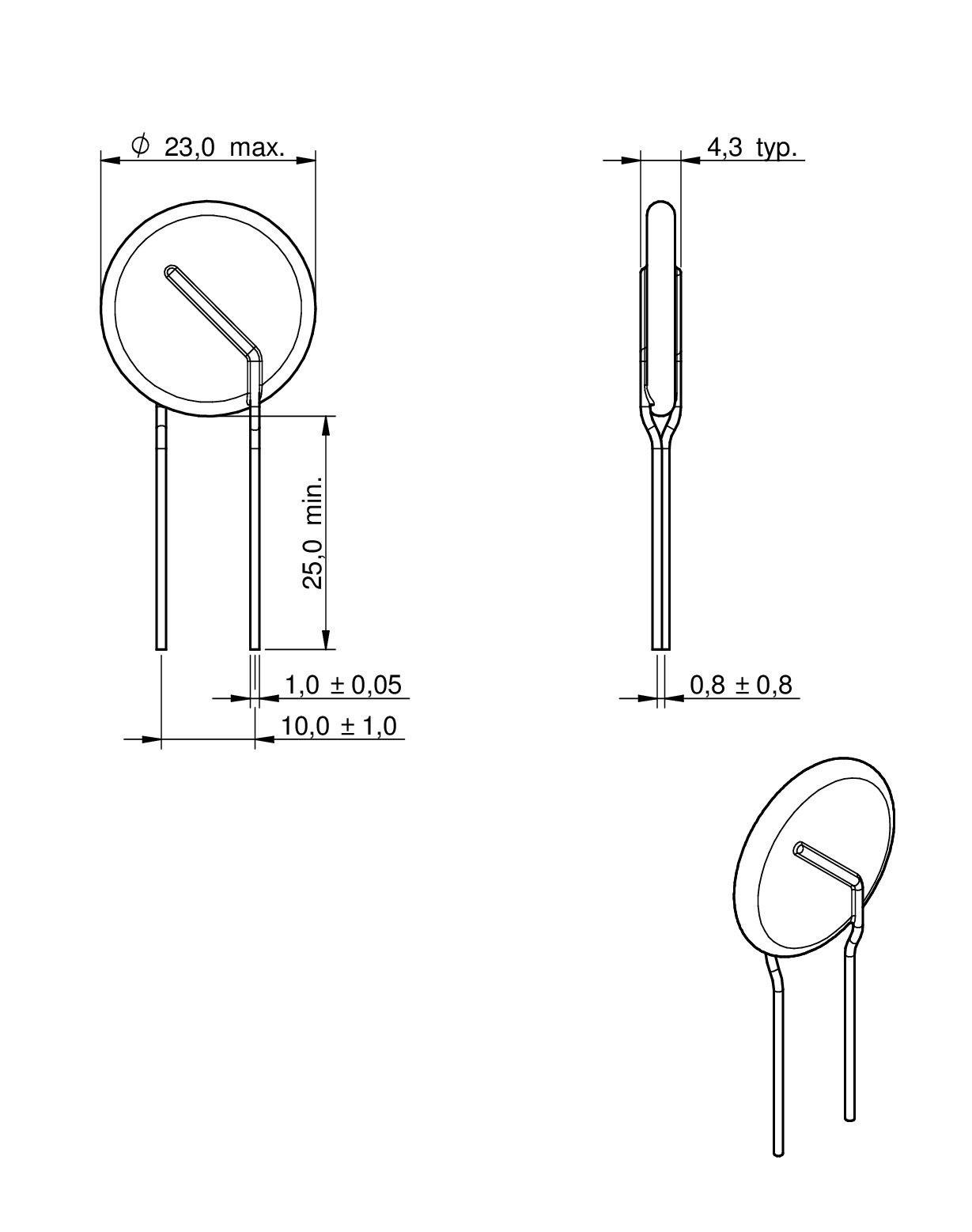 WEVD Disk Varistor Passive Bauelemente Würth Elektronik Produktkatalog